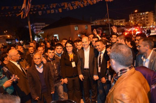 AK PARTİ GENEL BAŞKAN YARDIMCISI SOYLU, ORTACA’DA SEÇİM BÜROSU AÇTI