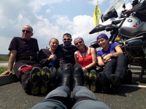 AYDINLI MOTOR TUTKUNLARI AVRUPA YOLLARINDA