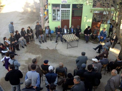 CHP’Lİ BAYDAR KARACASU, NAZİLLİ VE ÇİNE’Yİ ZİYARET ETTİ