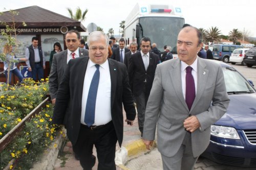 DSP GENEL BAŞKANI MASUM TÜRKER URLA’YI ZİYARET ETTİ