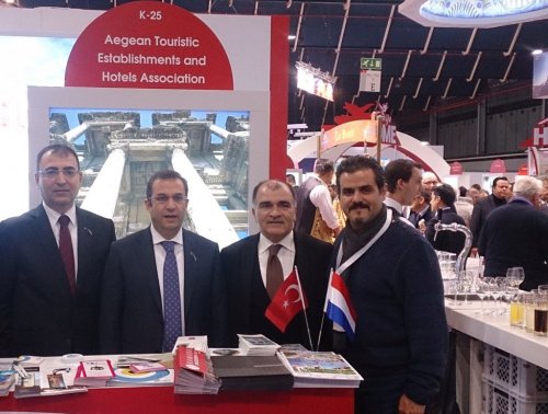 ETİK, EGE TURİZMİNİ UTRECHT’TE TEMSİL EDİYOR