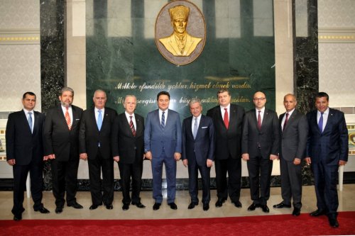 İZMİR TİCARET ODASI YÖNETİM KURULU'NUN ANKARA TEMASLARI