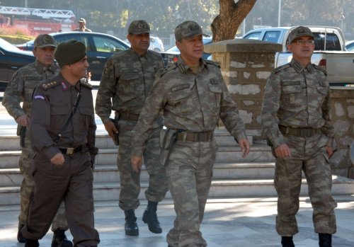 KORGENERAL ALATAŞ VALİ GÜVENÇER’İ ZİYARET ETTİ
