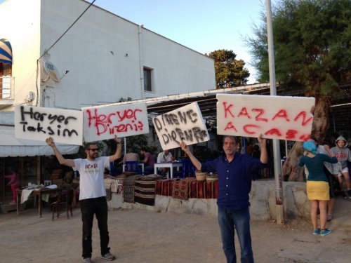 NECAT İŞLER’DEN BODRUM’DA EYLEM