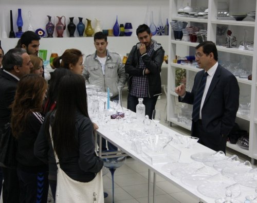 PAÜ ÖĞRENCİLERİ DENİZLİ CAM’DA DERS YAPTI