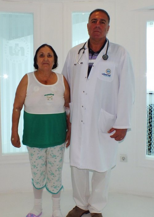 ROMEN HASTA UNIVERSAL KUŞADASI HASTANESİ’NDE ŞİFA BULDU
