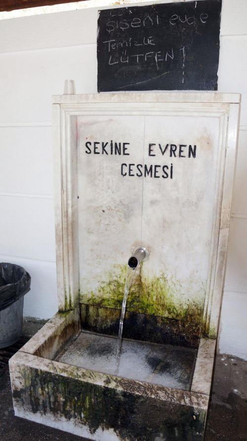 SEKİNE EVREN ÇEŞMESİ'NİN ADI 'SOĞUCAK ÇEŞMESİ' OLDU