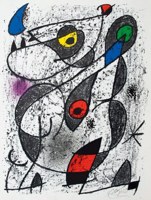 ÜNLÜ RESSAM MİRÓ'NUN ESERLERİ İZMİR'DE SERGİLENECEK